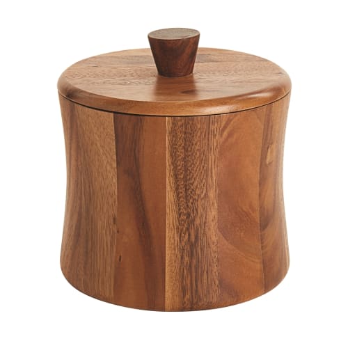 Wescon Wood Essentials Collection 2 Quart Ice Bucket, Acacia